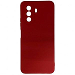 Задняя накладка ZIBELINO Soft Matte для Huawei Nova Y70 4G (красный) с микрофиброй
