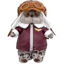 Мягкая игрушка Кот Басик "Авиатор" , 25 см (Ks25-294)