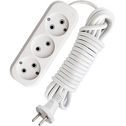 Сетевой удлинитель 10м ДЖЕТТ3 розетки с/з 16А (ПВС) РС-3