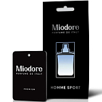 Ароматизатор MIODORE - Homme sport (подвесной картонный)