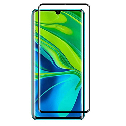 Противоударное стекло FAISON для XIAOMI Redmi Note 10, GL-12, Anti-Microbial, черное, полный клей