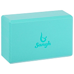 Блок для йоги Sangh, 23×15×8 см, цвет мятный