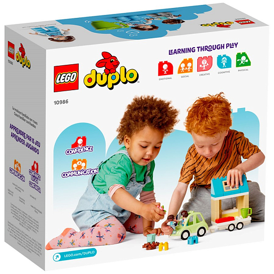 Конструктор LEGO DUPLO 10986 Семейный дом на колесах