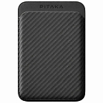 Кошелек для карт Pitaka Magnetic Woven Wallet Black