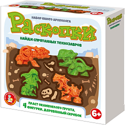 Набор раскопки «Технозавры», 4 фигурки 9388225