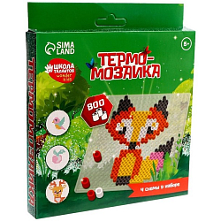 Термомозаика «Животные» с пинцетом