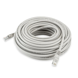 Патч-корд 20.0м BURO Basic UTP 4 пары cat6 CCA molded серый