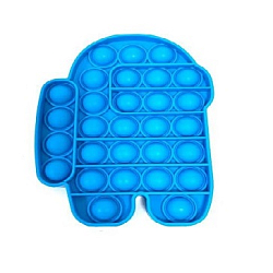 Антистресс вечная пупырка POP IT Амангас на пласт. основе .однотонные