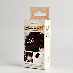 Шпилька «Искры золота», набор для создания, 50 × 100 × 25 см