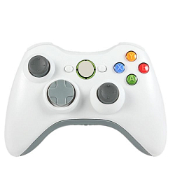 Геймпад MICROSOFT X-Box 360 белый (не оригинал)