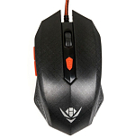 Мышь NAKATOMI MOG-08U черная, USB
