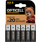 Элемент питания OPTICELL LR06 PROFESSIONAL BL-6 (6/72)