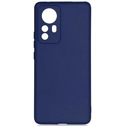 Силиконовый чехол DF для Xiaomi 12 Pro DF xiCase-66 (blue)