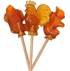 Карамель леденцовая «Сибирский петушок», ГОСТ, микс, 24 г 6534490