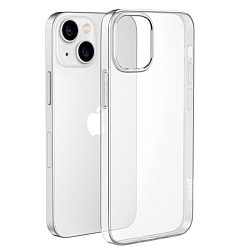 Силиконовый чехол HOCO для iPhone 15, AS1, прозрачный