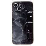 Задняя накладка SC332 для iPhone 13 (black)