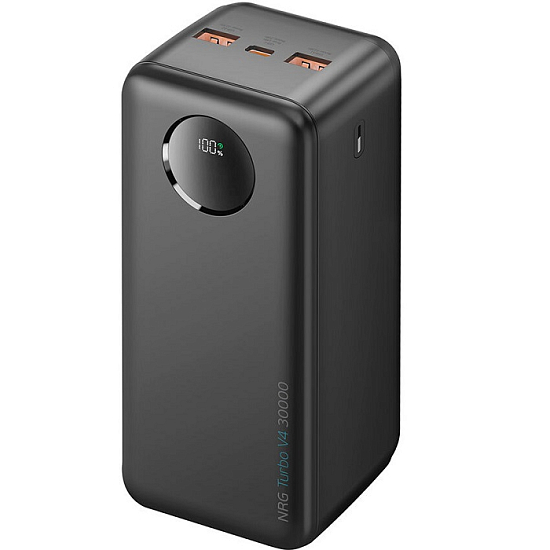 Внешний АКБ NRG Turbo V4 (30000mAh) черный