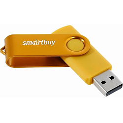 USB 16Gb SMARTBUY Twist жёлтый