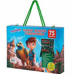 Набор ЮНОГО ХУДОЖНИКА "ОРЕЛ" ЮНЛАНДИЯ, 75 пр, 665674