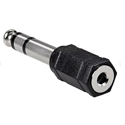 Переходник Jack 6.35 >--> Jack 3.5 VCOM CA546