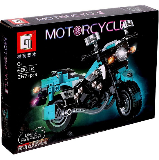 Конструктор Мототехно «Байк», 267 деталей