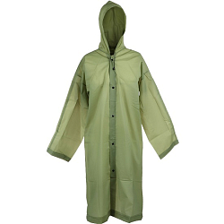 Дождевик - плащ maclay, р. 48-50, цвет зелёный 892321