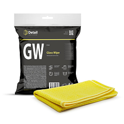 Салфетка для очистки стекла DETAIL GW "Glass Wipe" DT-0243 (40*40см)