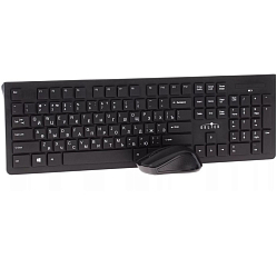 Клавиатура+мышь БП OKLICK 250M черный