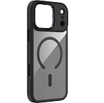 Задняя накладка KEEPHONE ARMOR GRIP MAGSEFE CLEAR CASE для iPhone 17 PRO MAX (BLACK)