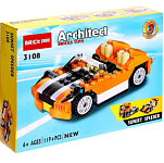 Конструктор Brick «Гоночный автомобиль», 3 варианта сборки, 119 деталей 2588840