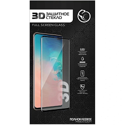 Противоударное стекло 3D ZIBELINO для iPhone 11 Pro Max/Xs Max черное, с защитой динамика от пыли
