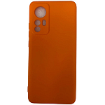 Задняя накладка SILICONE COVER для Xiaomi 12T 5G  №20 Оранжевый