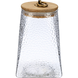 Банка стеклянная с бамбуковой крышкой, 750 мл REGENT Linea CIOTTOLO