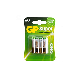 Элемент питания GP LR03 BL-4 (3+1) (4/40/320)