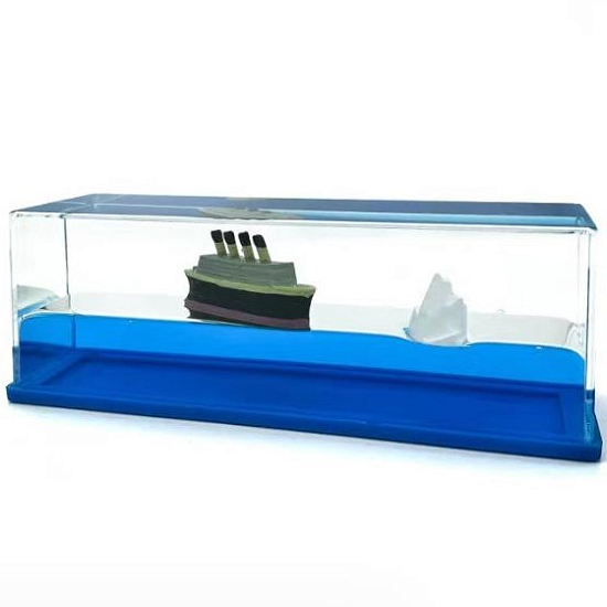 Корабль в жидкости, Титаник