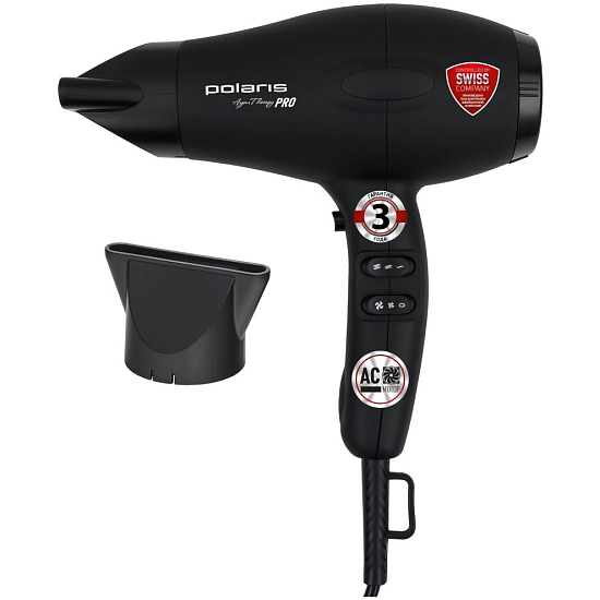 Фен POLARIS PHD 2099ACi Argan Therapy PRO черный