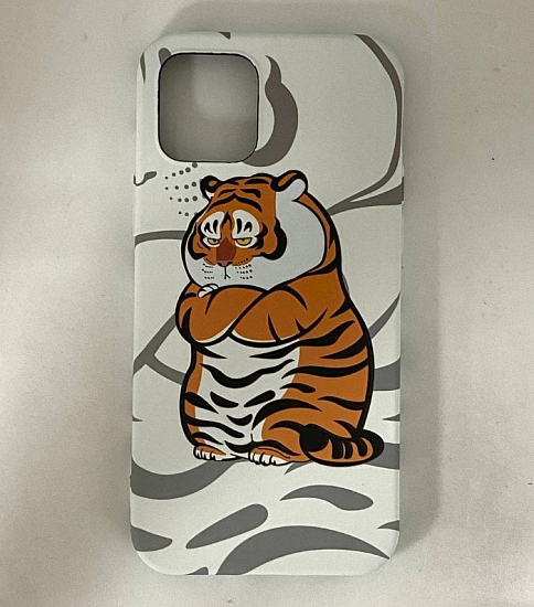 Задняя накладка NONAME для iPhone 12 с рисунком (МИКС)