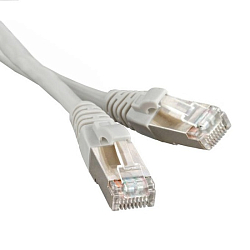 Патч-корд  3.0м HYPERLINE PC-LPM-STP-RJ45-RJ45-C5e-3M-LSZH-GY Патч-корд F/­UTP, экранированный, Cat.5e, LSZH, серый