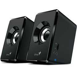 Колонки 2.0 GENIUS SP-U125 Black USB (2*1,5Вт)