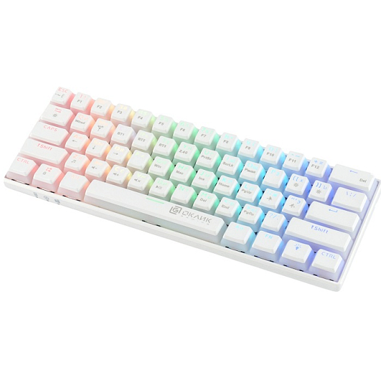 Клавиатура БП OKLICK K763W белый (1920562)