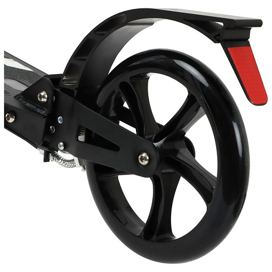 Самокат SCOOTER, амортизатор, ABEC 7, цвет чёрный