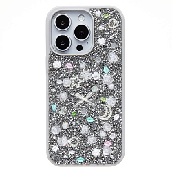 Задняя накладка PC097 POSH SHINE для iPhone 16 Pro (white) (237459)