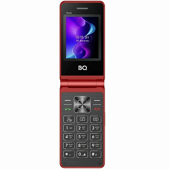 Телефон BQ 2411 Shell Красный