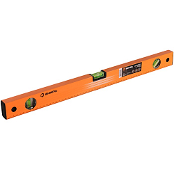 Уровень алюминиевый 600мм фрезерованный 3 глазка ВИХРЬ 73/11/4/2