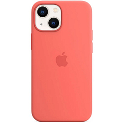 Силиконовый чехол SILICONE CASE MagSafe для iPhone 13 PRO №10 Nectarine (+АНИМАЦИЯ в цвет чехла)