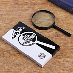 Лупа классическая 4х, d=9см, Мастер К. чёрная 486429