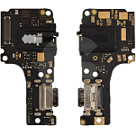 Шлейф (плата) для Xiaomi Redmi Note10 4g/10S/Poco M5s+системный разъем+разъем гарн+мик (100%)