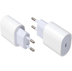 Сетевое ЗУ для Apple Iphone 20W PD (No Logo) (не оригинал) A