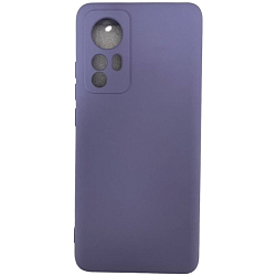 Задняя накладка SILICONE COVER для Xiaomi 12X 5G №05 Лаванда