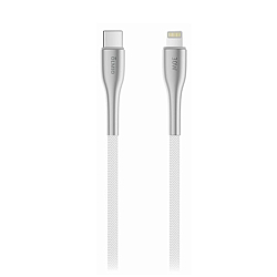 Кабель Lightning <--> Type-C  1.2м OLMIO белый, 30W, PD Style (041671)